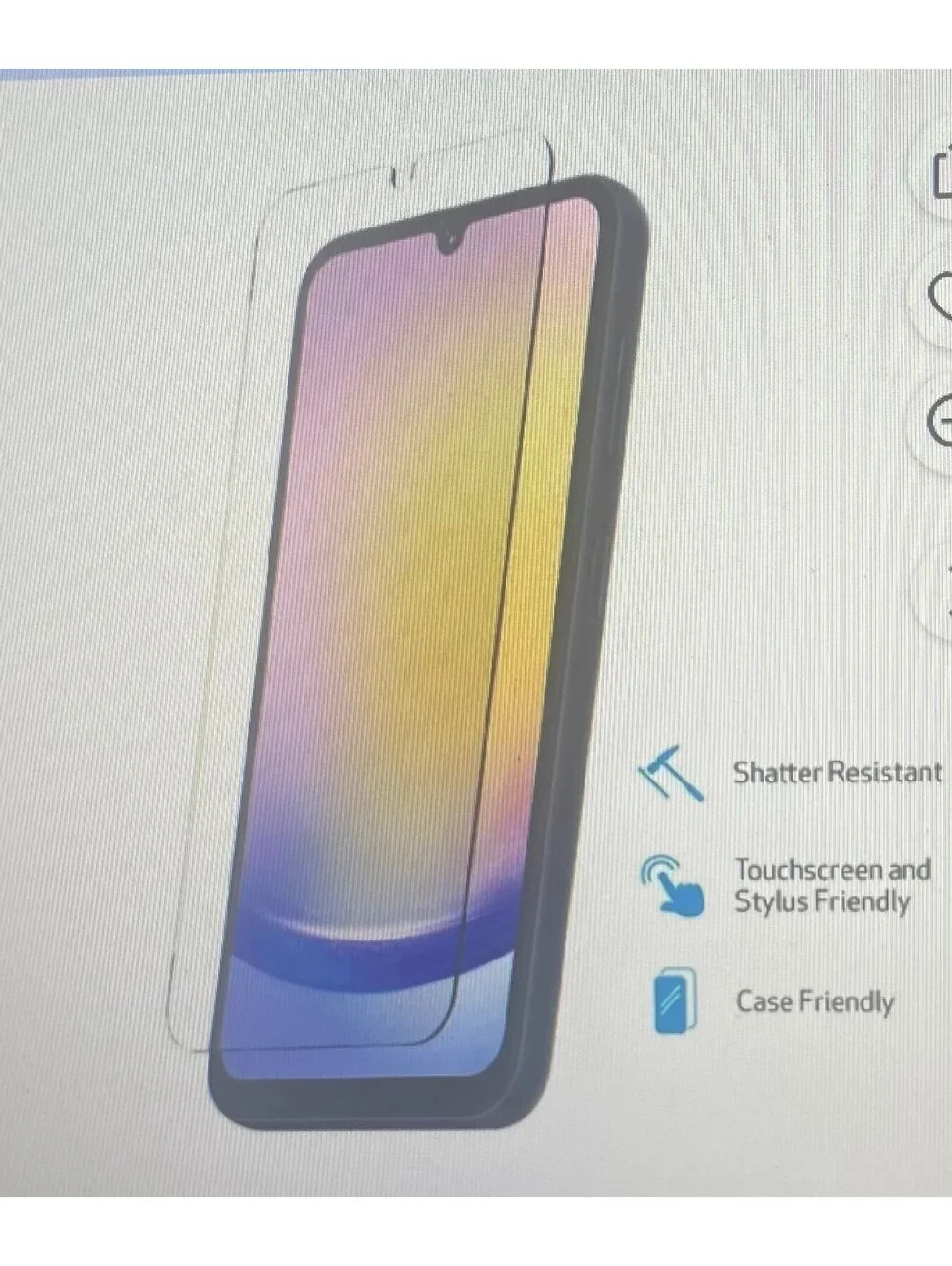 DuraGlass Tempered Glass Screen Protector for Samsung Galaxy A25 5G